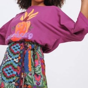 FARM Rio Purple Short Sleeve Tee